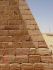 Visitors defaced the pyramids - too bad.